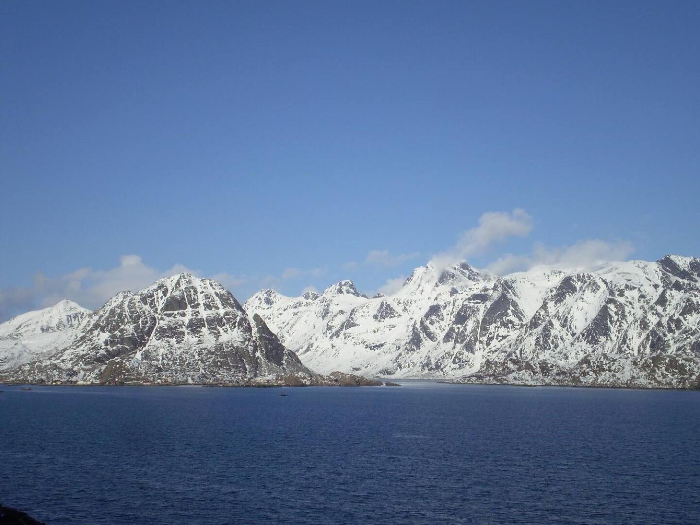 Damperiholmen Cabin Sund  Kültér fotó