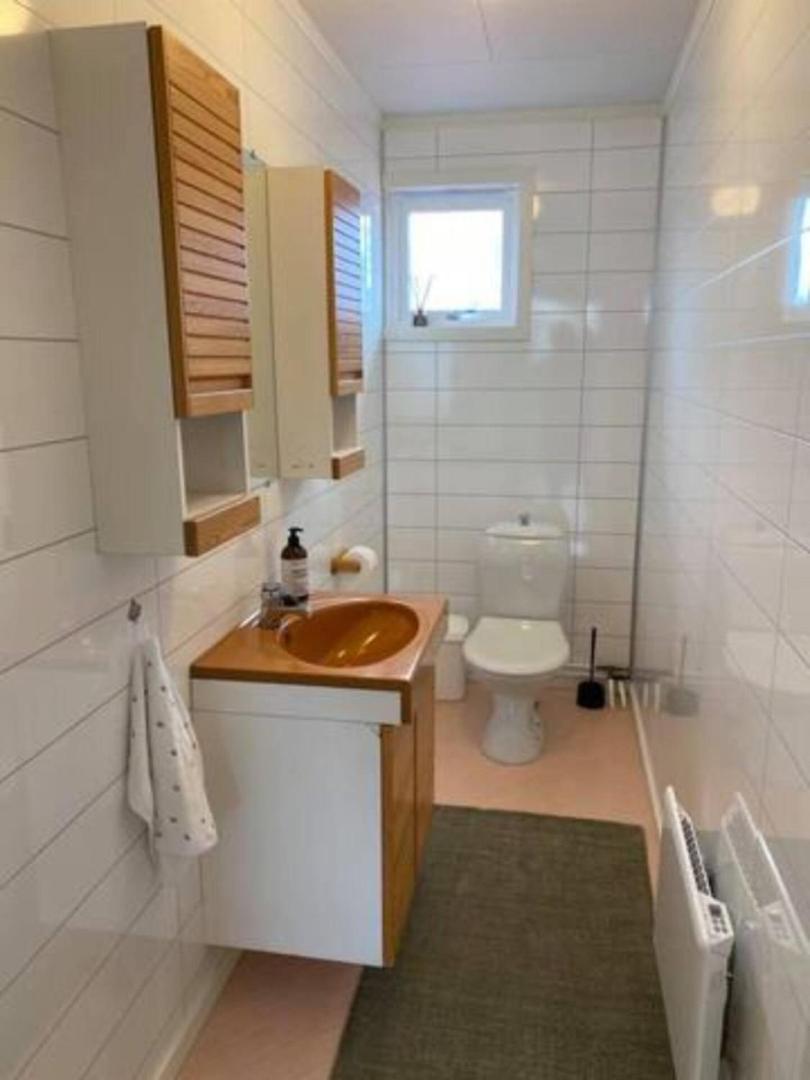 Damperiholmen Cabin Sund  Kültér fotó